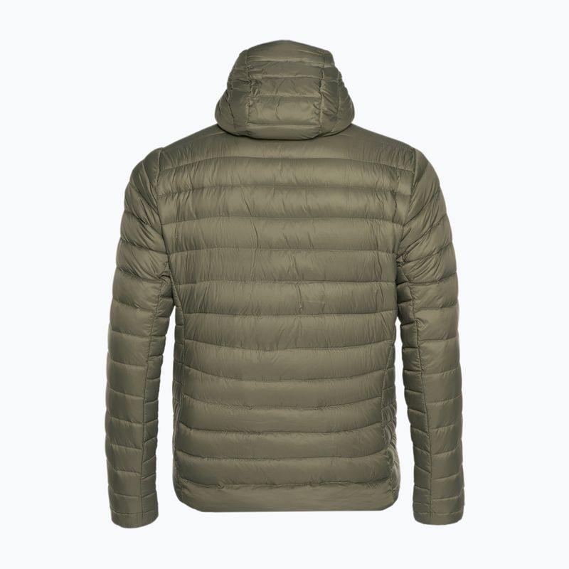 Мъжко пухено яке Patagonia Down Sweater Hoody basin green 4