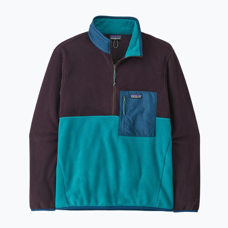 Мъжки поларен суитшърт Patagonia Microdini 1/2 Zip P/O belay blue 4