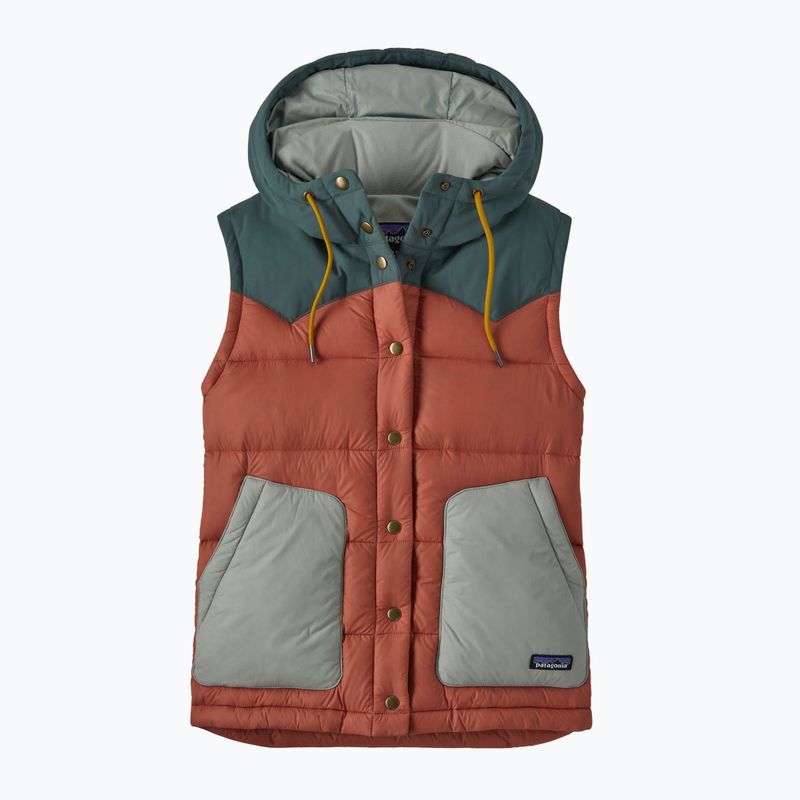 Patagonia дамски биви без ръкави с качулка burl red 6