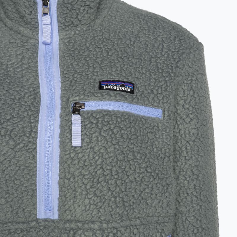 Дамски суитчър от полар Patagonia Retro Pile Marsupial nouveau green 5