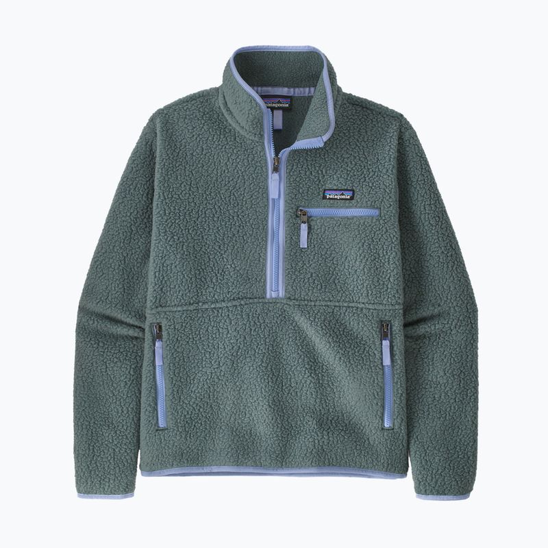 Дамски суитчър от полар Patagonia Retro Pile Marsupial nouveau green 7