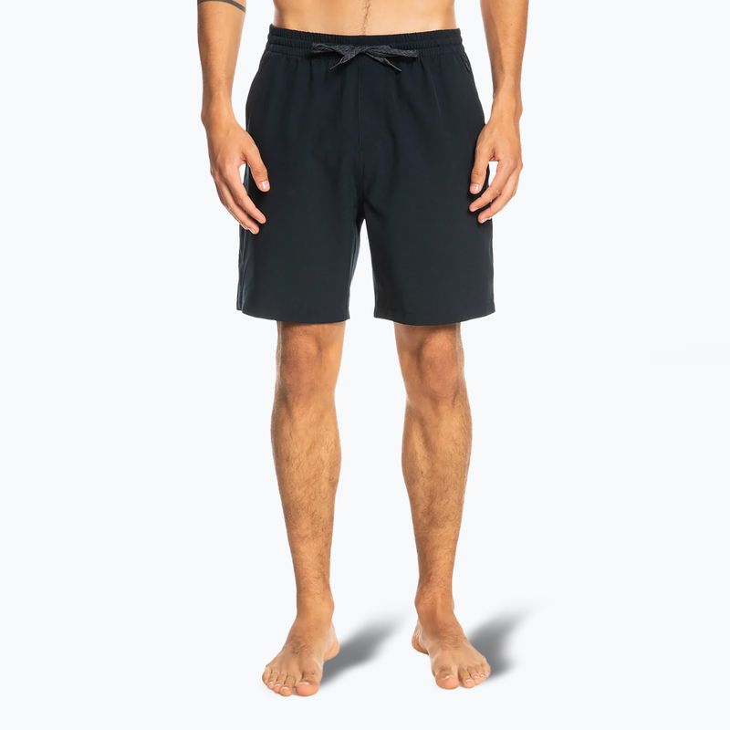 Мъжки къси панталони за плуване Quiksilver Ocean Elastic 18", черни 3