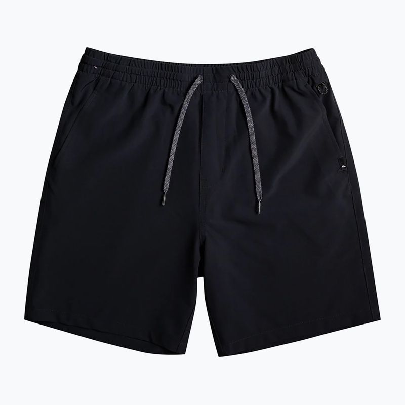 Мъжки къси панталони за плуване Quiksilver Ocean Elastic 18", черни
