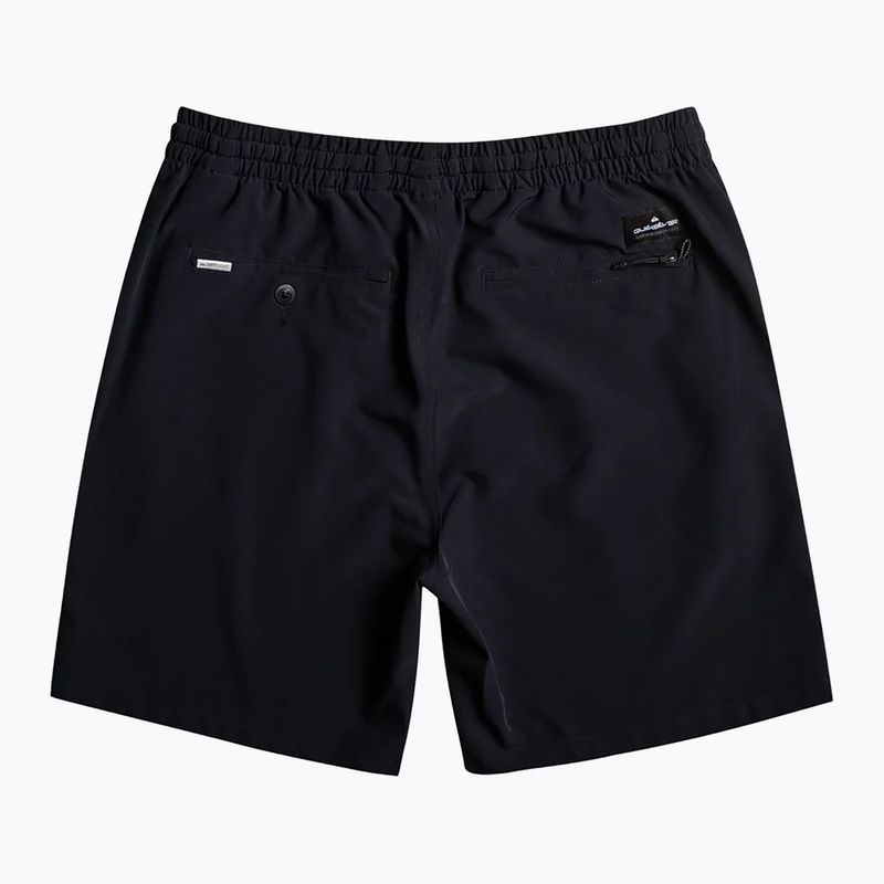 Мъжки къси панталони за плуване Quiksilver Ocean Elastic 18", черни 2