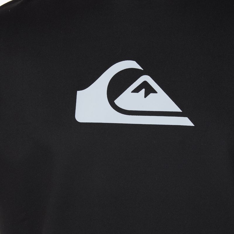 Детска тениска за плуване Solid Streak black на Quiksilver 3