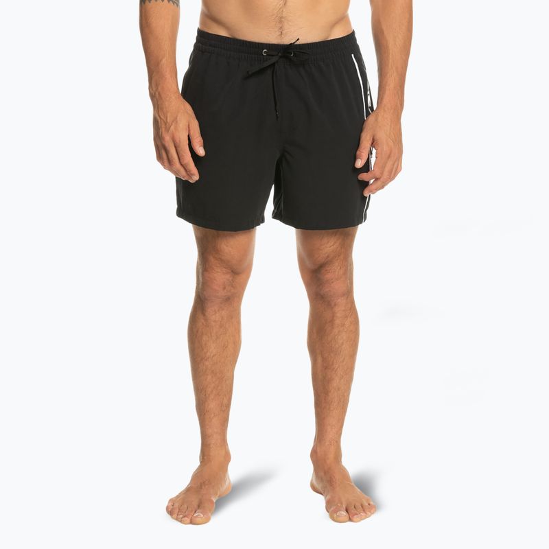 Quiksilver Everyday Vert Volley 16" черни мъжки къси панталони за плуване