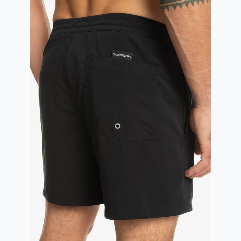 Quiksilver Everyday Vert Volley 16" черни мъжки къси панталони за плуване 6