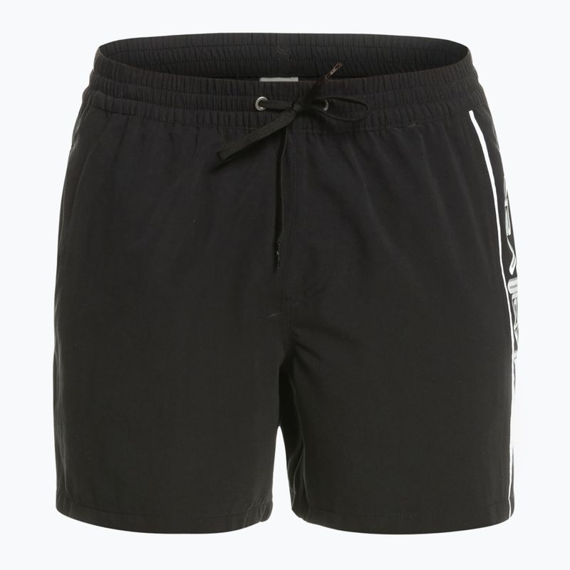 Quiksilver Everyday Vert Volley 16" черни мъжки къси панталони за плуване 7