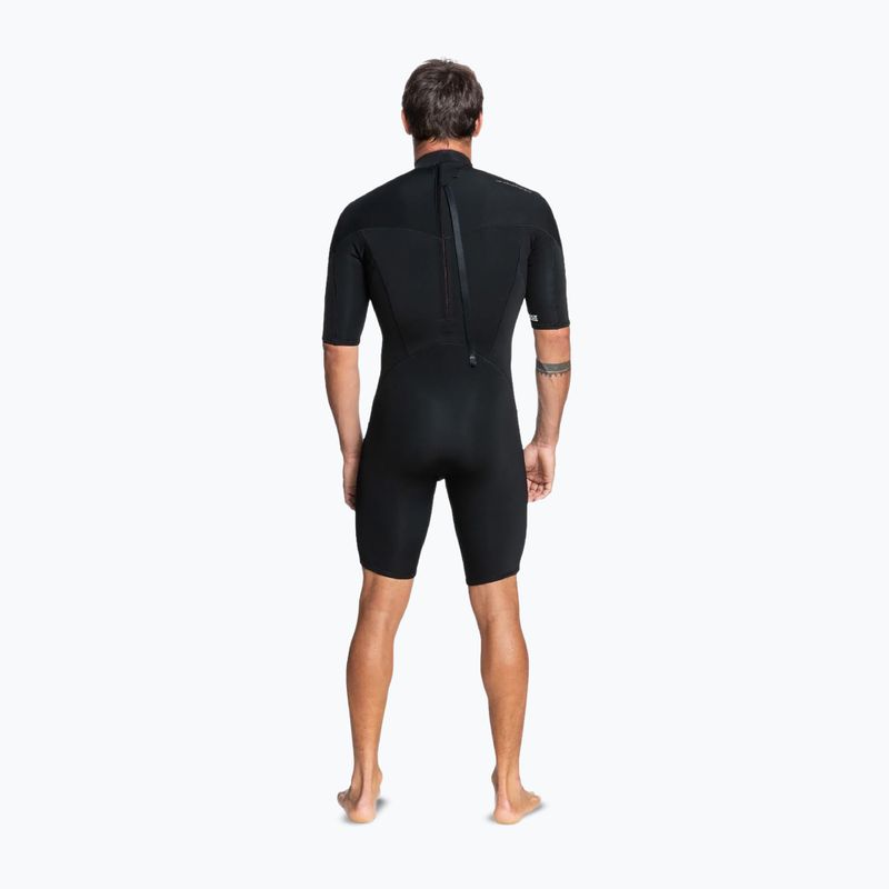 Мъжки неопреннов костюм за плуване Quiksilver Everyday Sessions 2/2 mm Back Zip Springsuit black 2