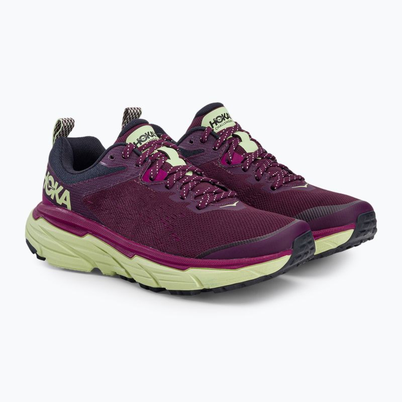 Дамски обувки за бягане HOKA Challenger ATR 6 maroon 1106512-GWBT 3