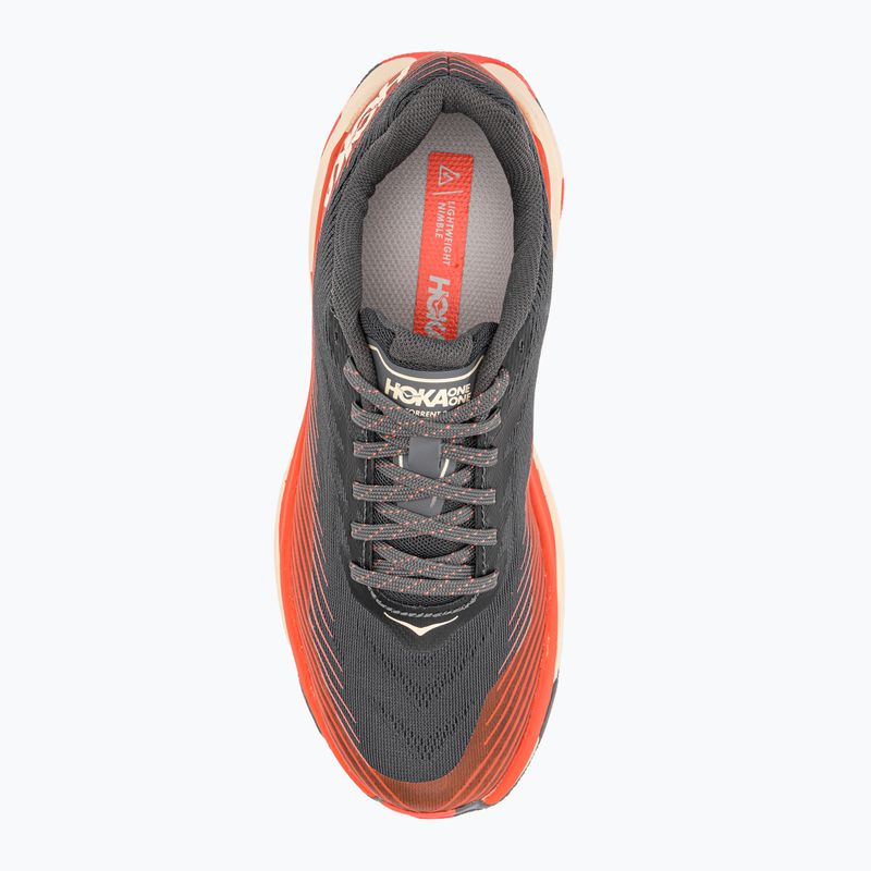 Дамски обувки за бягане HOKA Torrent 2 castlerock/camellia 5
