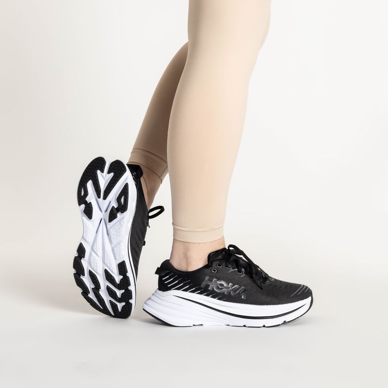 Дамски обувки за бягане HOKA Bondi X black/white 2