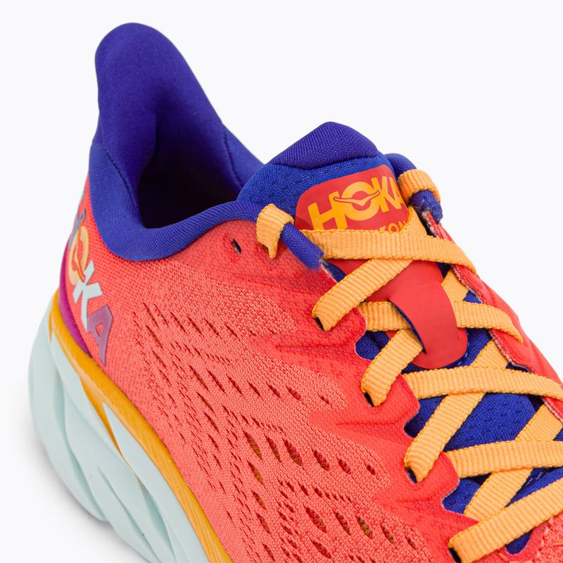 Дамски обувки за бягане HOKA Clifton 8 orange 1119394-FBLN 8