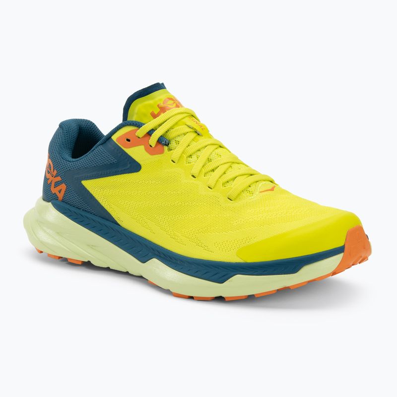 HOKA мъжки обувки за бягане Zinal evening primrose/blue coral