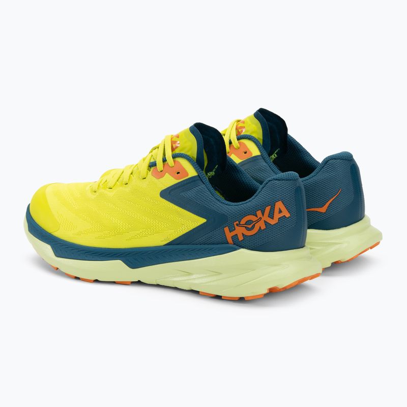 HOKA мъжки обувки за бягане Zinal evening primrose/blue coral 3