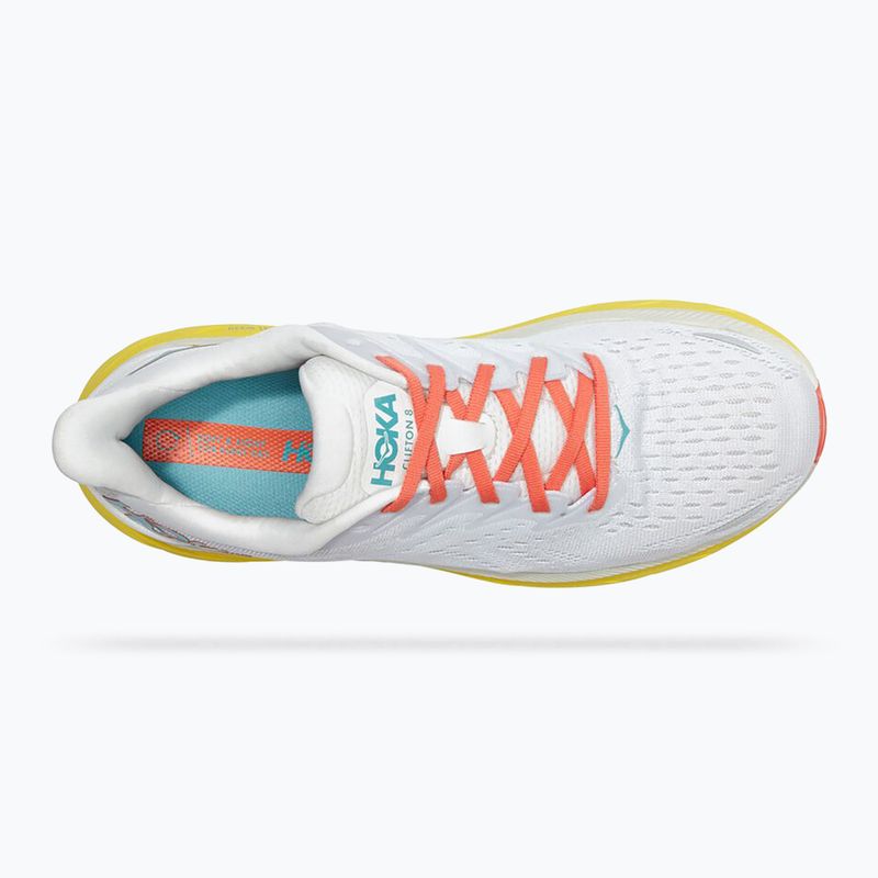 Мъжки обувки за бягане HOKA Clifton 8 Wide white 1121374-BDBI 13