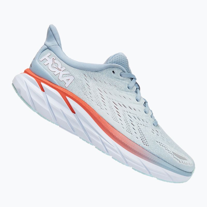 Дамски обувки за бягане HOKA Clifton 8 Wide blue fog/plein air 7