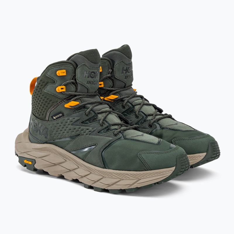 Мъжки ботуши за трекинг HOKA Anacapa Mid GTX green 1122018-TRYL 4