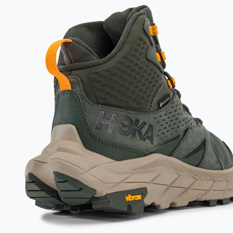 Мъжки ботуши за трекинг HOKA Anacapa Mid GTX green 1122018-TRYL 8