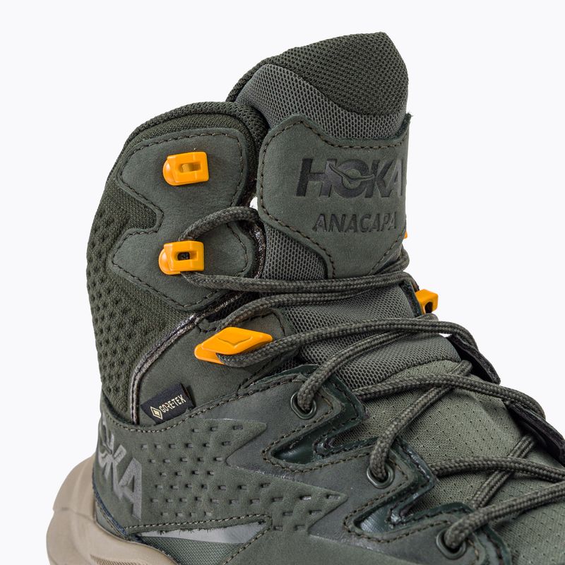 Мъжки ботуши за трекинг HOKA Anacapa Mid GTX green 1122018-TRYL 10