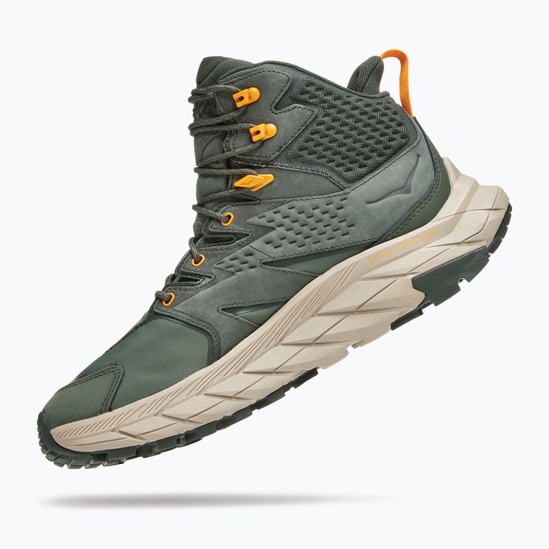 Мъжки ботуши за трекинг HOKA Anacapa Mid GTX green 1122018-TRYL 14