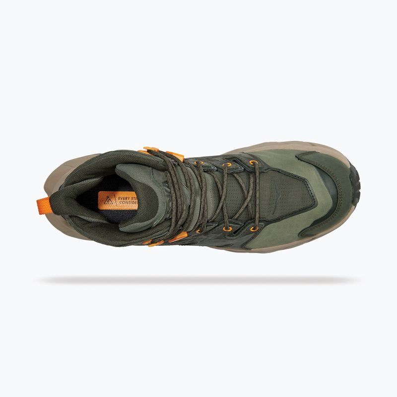 Мъжки ботуши за трекинг HOKA Anacapa Mid GTX green 1122018-TRYL 17