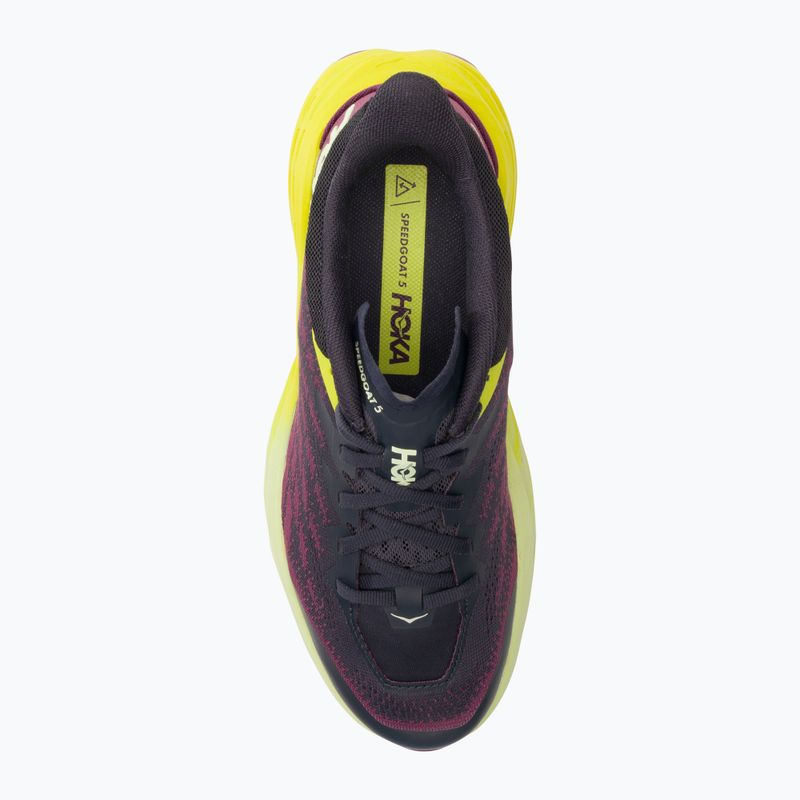 Дамски обувки за бягане HOKA Speedgoat 5 blue graphite/evening primrose 5