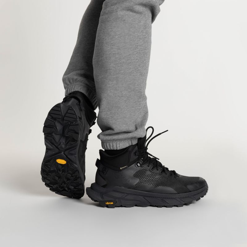 Мъжки ботуши за трекинг HOKA Trail Code GTX black/raven 2