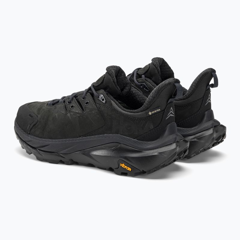Мъжки ботуши за трекинг HOKA Kaha 2 Low GTX black/black 3