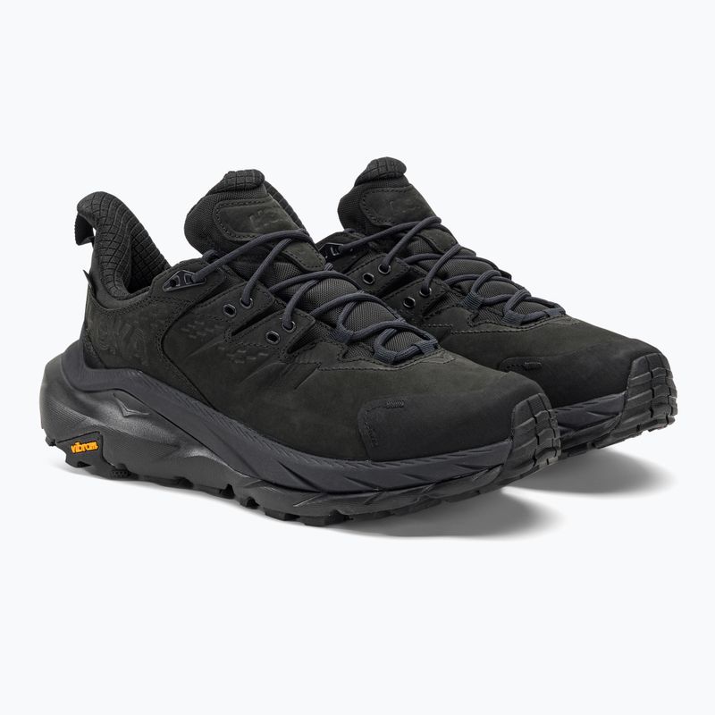 Мъжки ботуши за трекинг HOKA Kaha 2 Low GTX black/black 4
