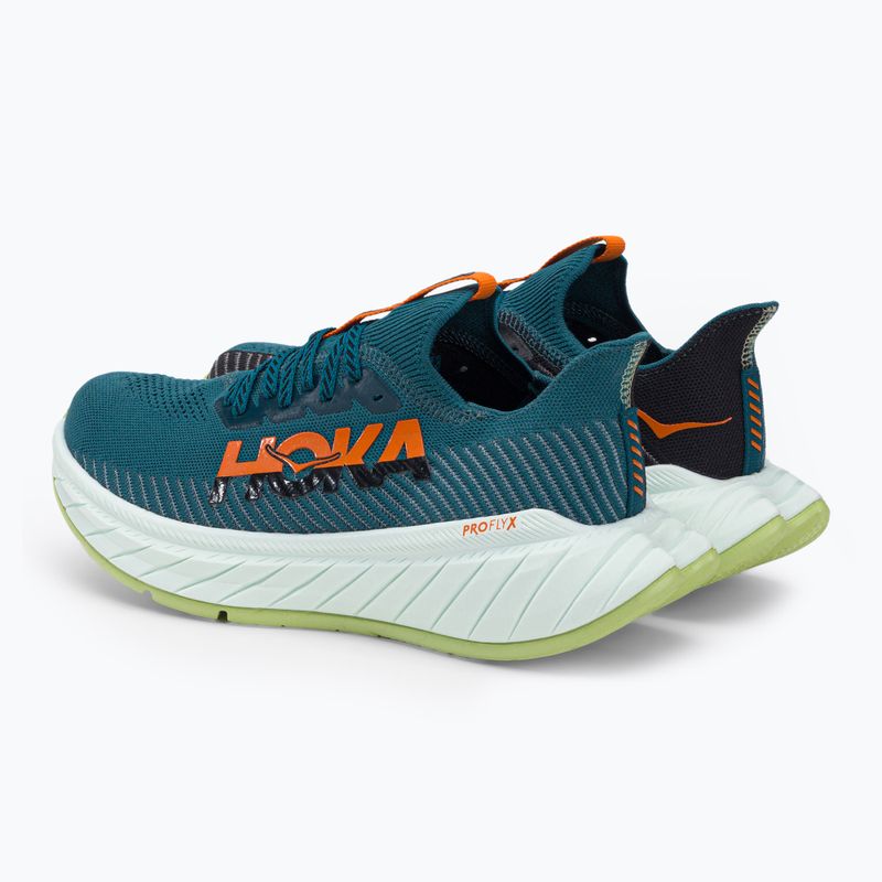 Мъжки маратонки за бягане HOKA Carbon X 3 blue 1123192-BCBLC 4