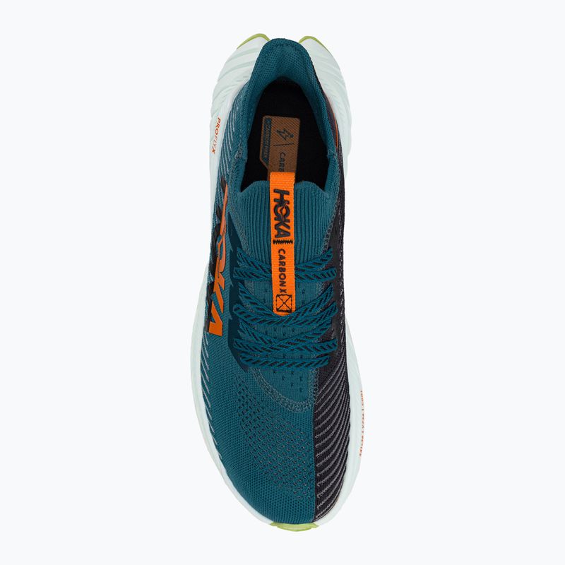 Мъжки маратонки за бягане HOKA Carbon X 3 blue 1123192-BCBLC 5