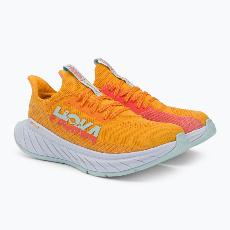 Мъжки маратонки за бягане HOKA Carbon X 3 orange 1123192-RYCM 3