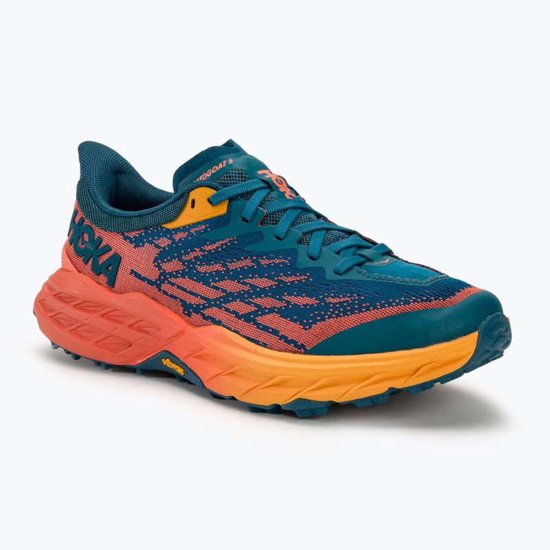 Дамски обувки за бягане HOKA Speedgoat 5 Wide blue coral/camellia