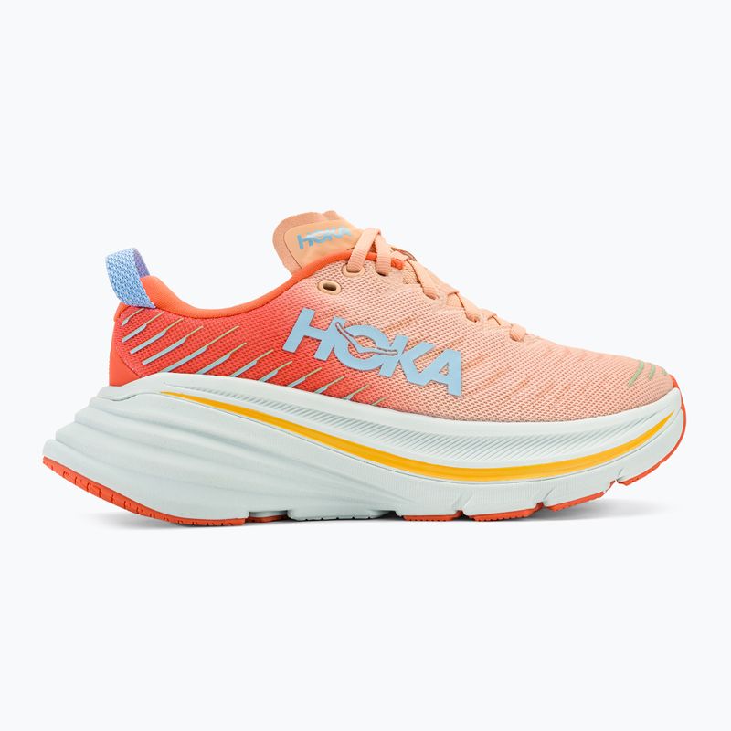 Дамски обувки за бягане HOKA Bondi X caellia/peach parfait 3