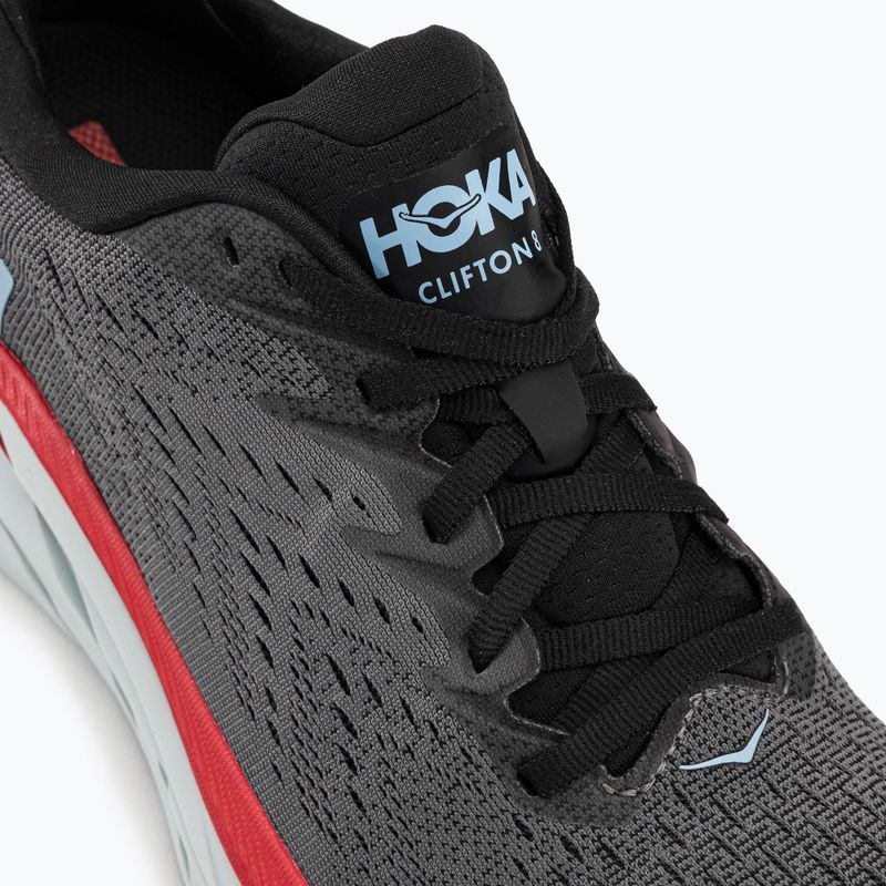 Мъжки обувки за бягане HOKA Clifton 8 сиви 1119393-ACTL 10