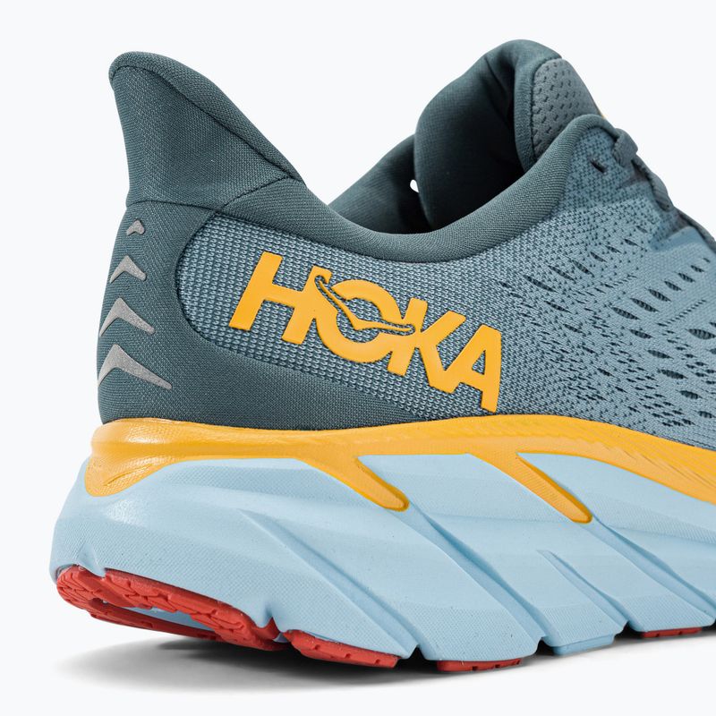 Мъжки маратонки за бягане HOKA Clifton 8 светло сиви 1119393-GBMS 10