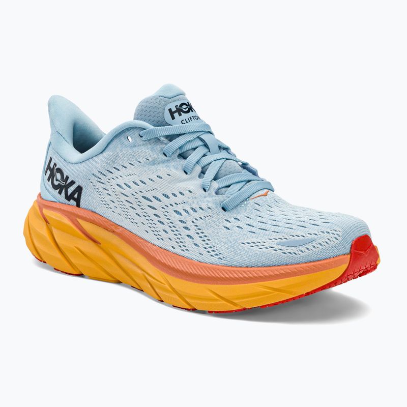 Дамски обувки за бягане HOKA Clifton 8 light blue 1119394-SSIF