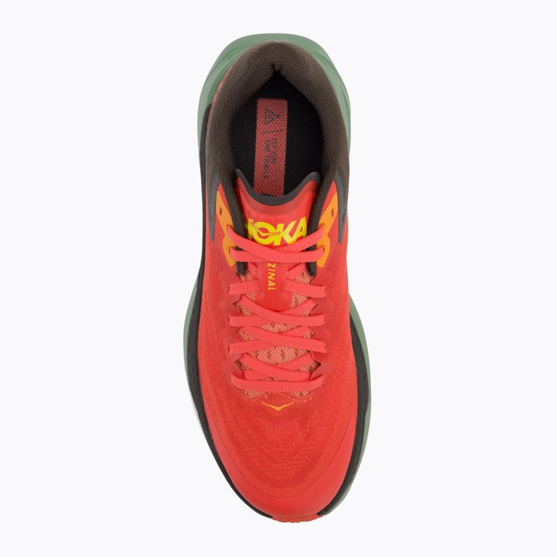 Мъжки обувки за бягане HOKA Zinal fiesta/black olive 6