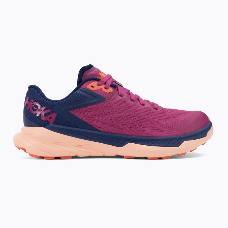 Дамски обувки за бягане HOKA Zinal festival fuchsia/bellwether blue 2
