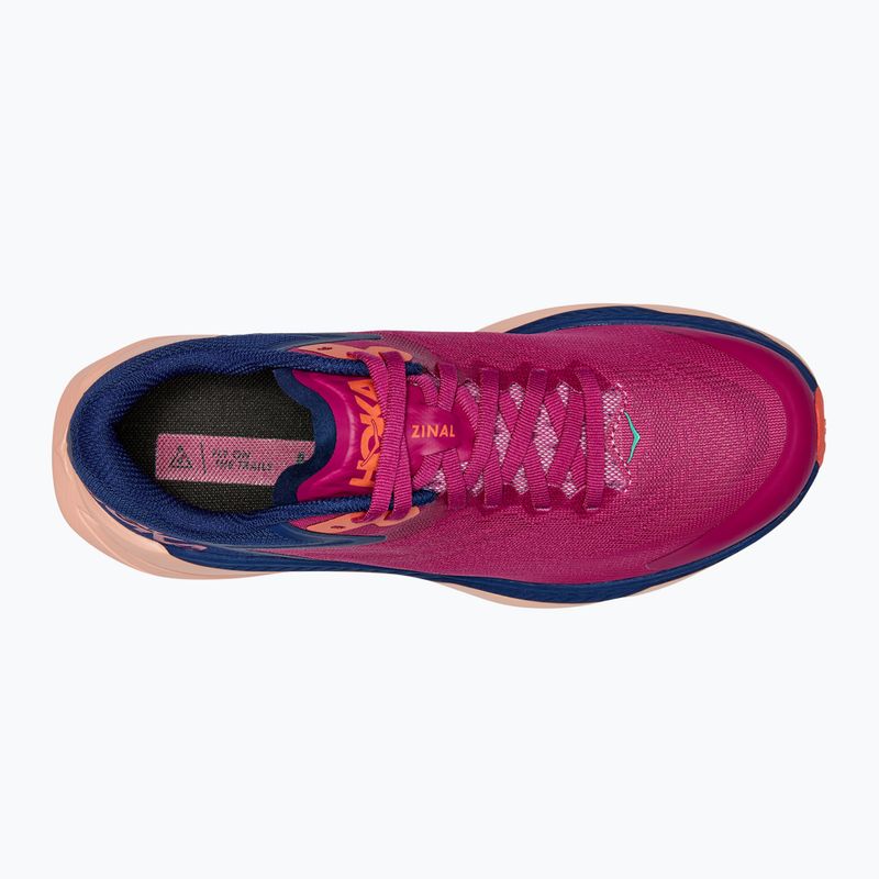 Дамски обувки за бягане HOKA Zinal festival fuchsia/bellwether blue 9