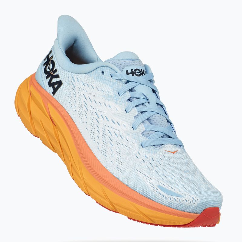 Дамски обувки за бягане HOKA Clifton 8 Wide summer song/ice flow 8