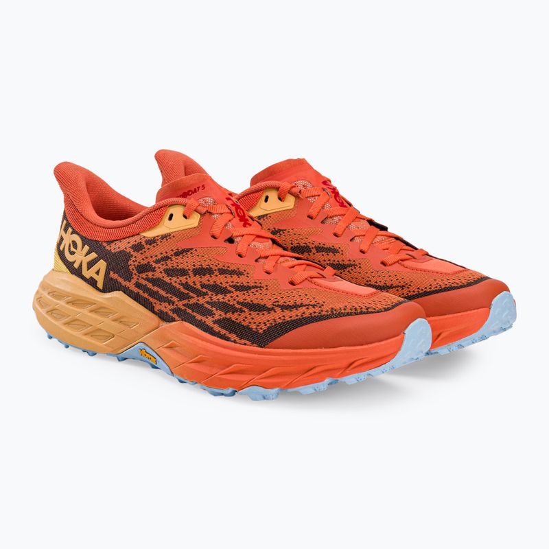 Мъжки обувки за бягане HOKA Speedgoat 5 puffin's bill/amber yellow 3