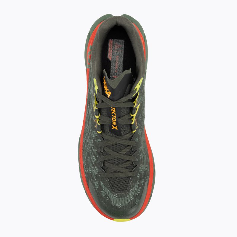 Мъжки обувки за бягане HOKA Tecton X thyme/fiesta 6