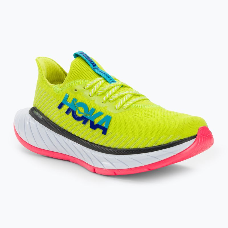 Дамски обувки за бягане HOKA Carbon X 3 evening primrose/scuba blue