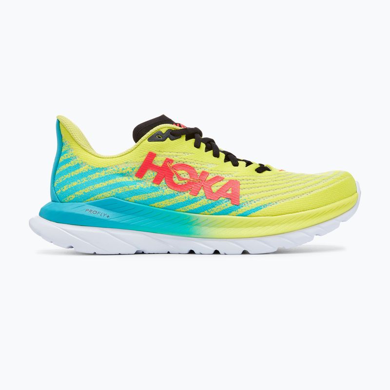 Мъжки обувки за бягане HOKA Mach 5 evening primrose/scuba blue 7