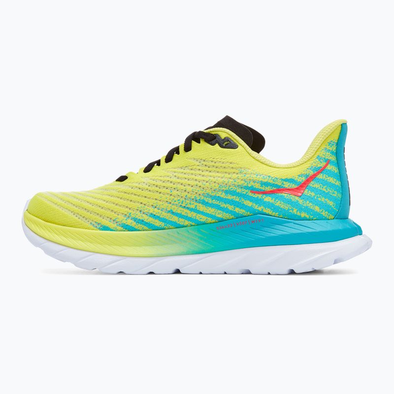 Дамски обувки за бягане HOKA Mach 5 evening primrose/scuba blue 8