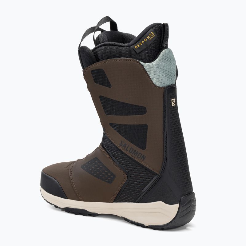 Мъжки ботуши за сноуборд Salomon Dialoge Dual Boa brown L41698900 2