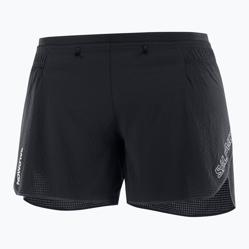 Дамски къси панталони за бягане Salomon Sense Aero 5'' deep black / peris 5