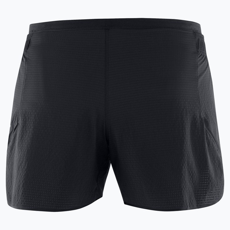 Дамски къси панталони за бягане Salomon Sense Aero 5'' deep black / peris 7